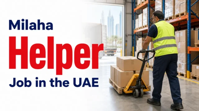 Helper Job at Milaha in the UAE