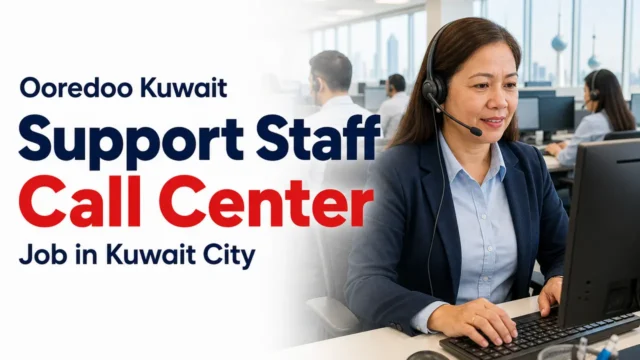 Ooredoo Kuwait Call Center Jobs