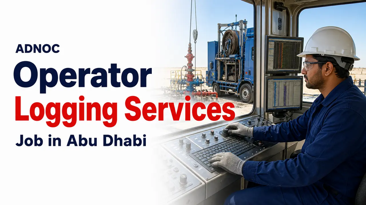 Operator Logging Services Job at ADNOC in Abu Dhabi