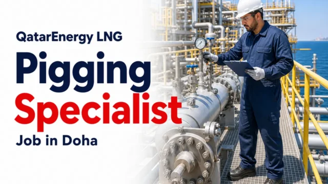 QatarEnergy LNG Pigging Specialist