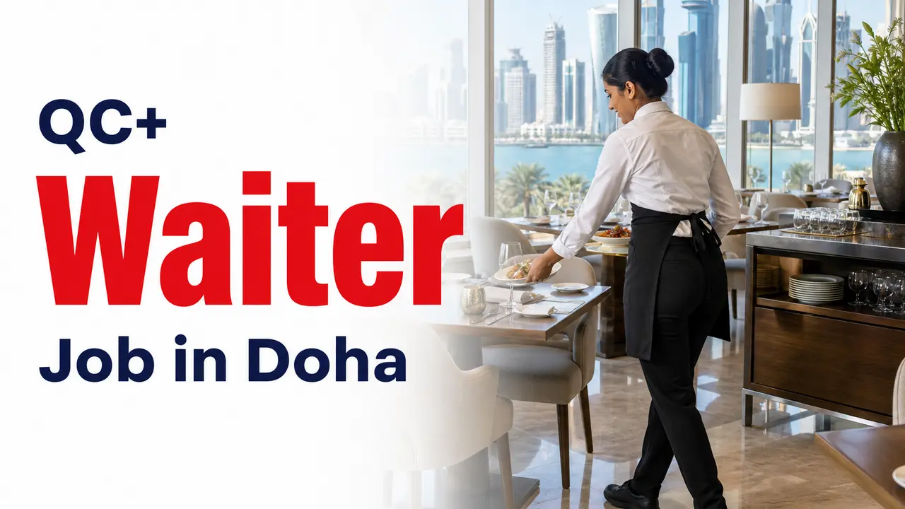 Waiter Job at QC+ in Doha