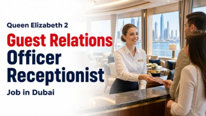 Queen Elizabeth 2 Receptionist