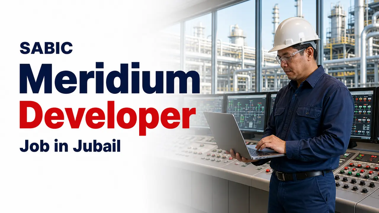 Meridium Developer Job at SABIC in Jubail