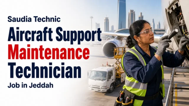 Aircraft Maintenance Support Technician Job at Saudia Technic in Jeddah