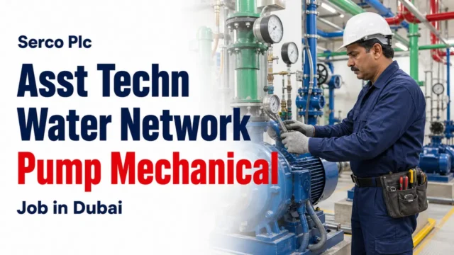 Serco Pump Mechanic Job in Dubai