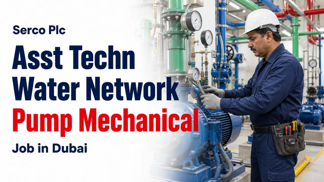 Serco Pump Mechanic Job in Dubai