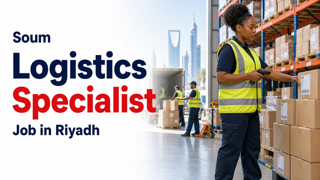 Logistics Specialist Job at Soum in Riyadh