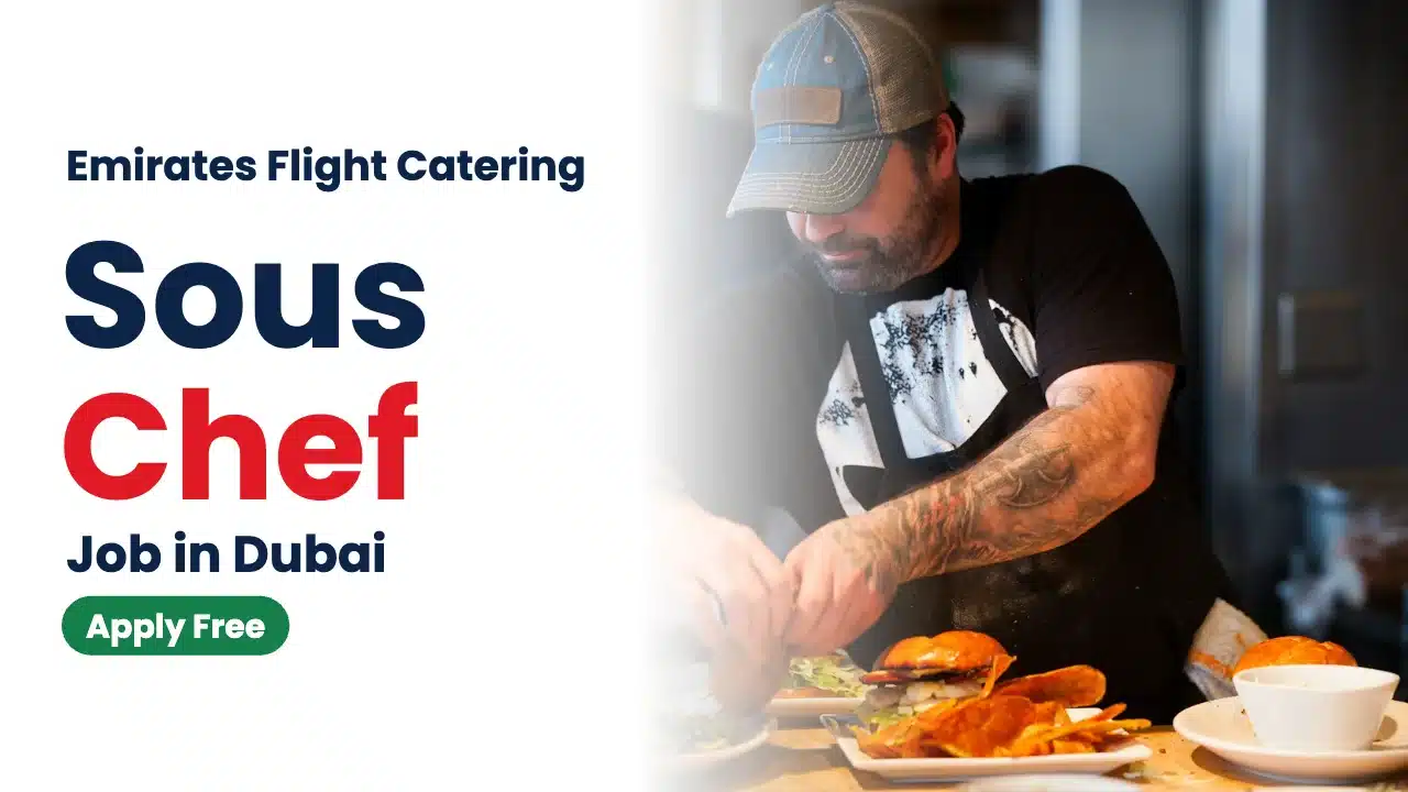 Sous Chef Job at Emirates Flight Catering in Dubai