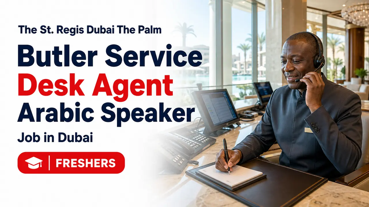 St. Regis Butler Service Desk Job