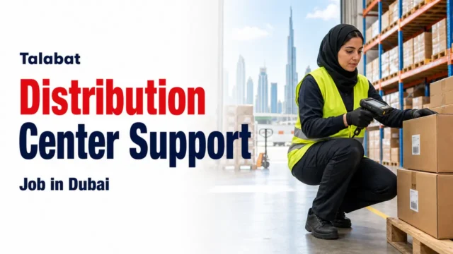Distribution Center Support Job at Talabat in Dubai