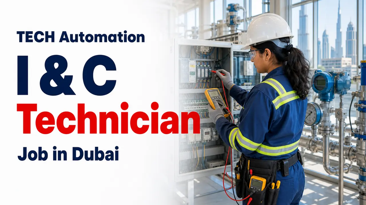 I & C Technician Job at TECH Automation in Dubai