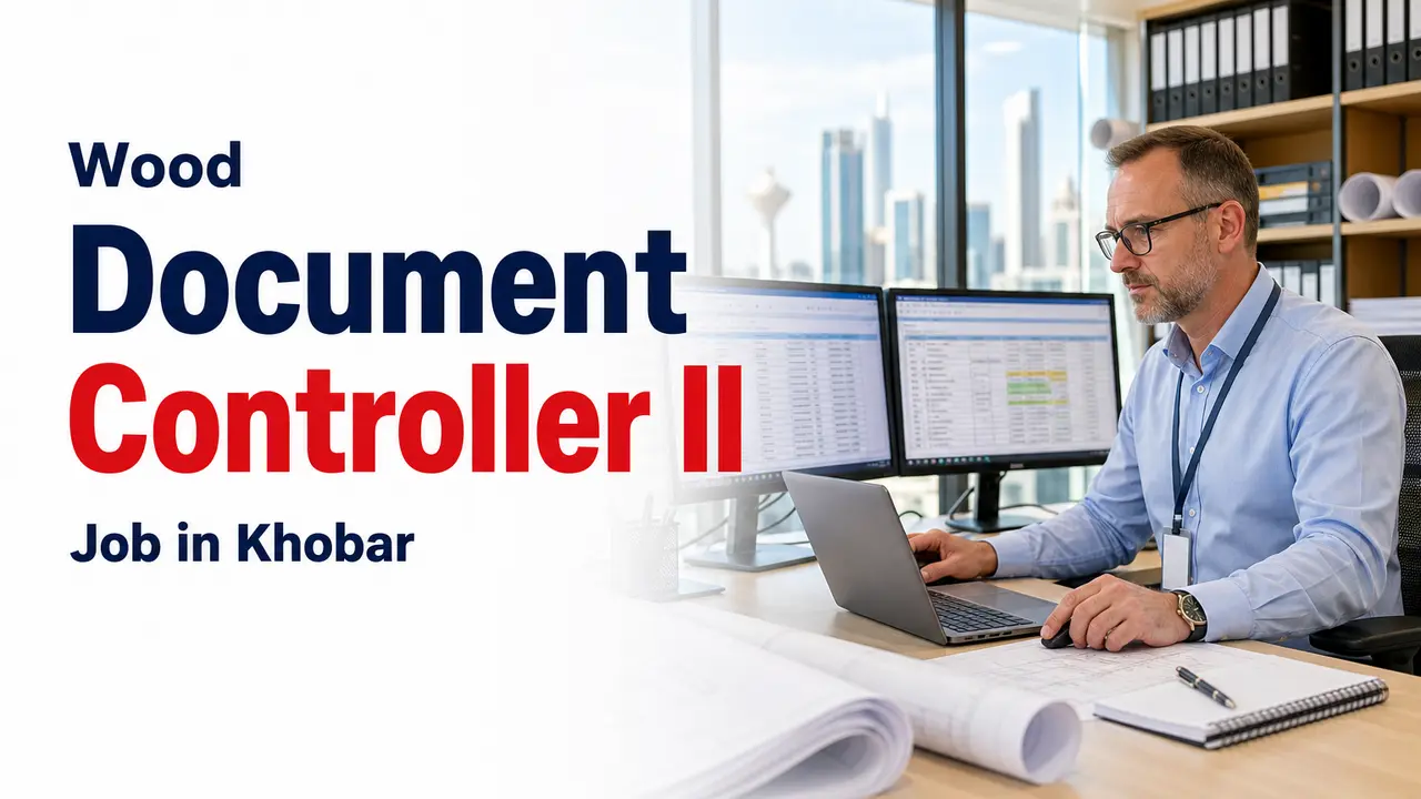 Document Controller II Job at Wood in Khobar