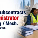 Site Subcontracts Administrator Job at Wood in Abu Dhabi