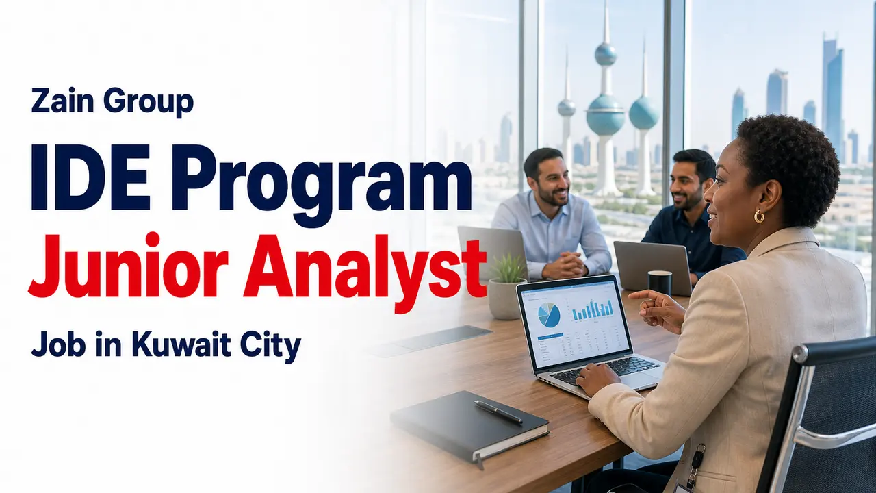 Zain Junior Analyst Jobs in Kuwait